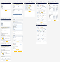 Wireframes / Maquettes Groupama