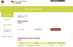 Ecran initial Seine-St-Denis Habitat