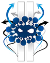 Illustration vectorielle - Logo Dowbz